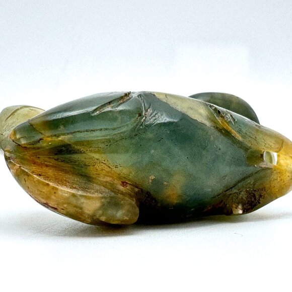 Jade Carved Mythical Beast Monkey? Figurine Rustic Stone Antique 17 c ? - Picture 7 of 11